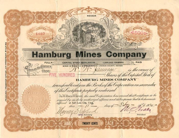 Hamburg Mines Co.